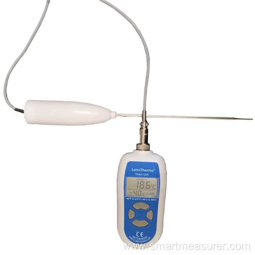 300mm probe 0.5C accurate digital thermometer lab